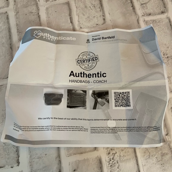 Coach Charlie Hobo Mini Dark Classic Red - good used condition I never used it - Picture 9 of 10